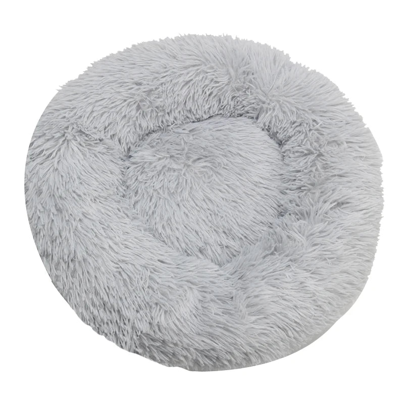 Panier rond douillet pour chien et chat