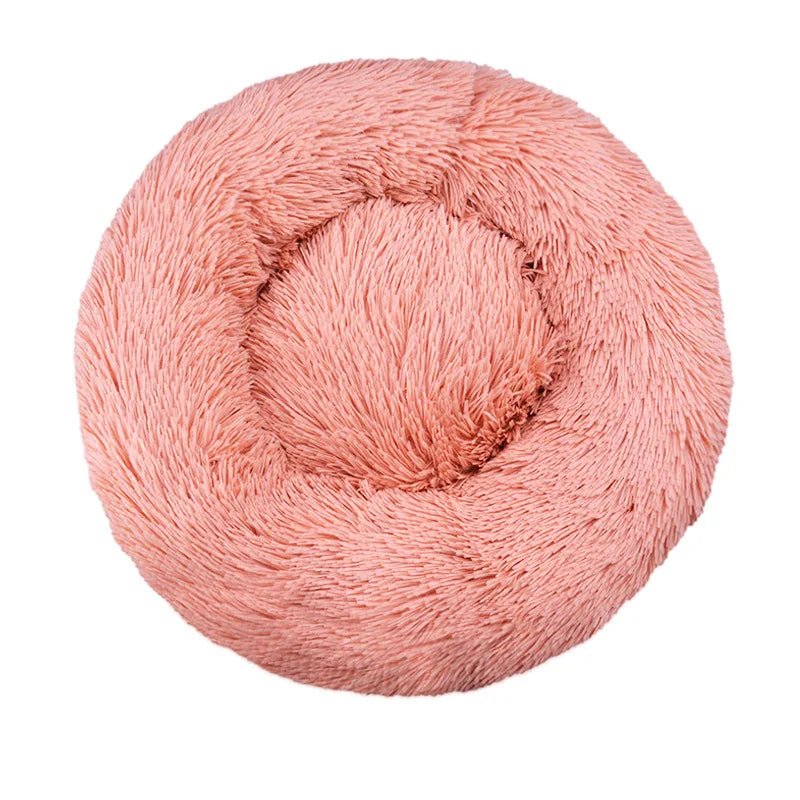 Panier rond douillet pour chien et chat