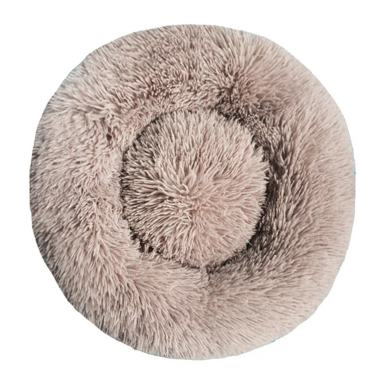 Panier rond douillet pour chien et chat