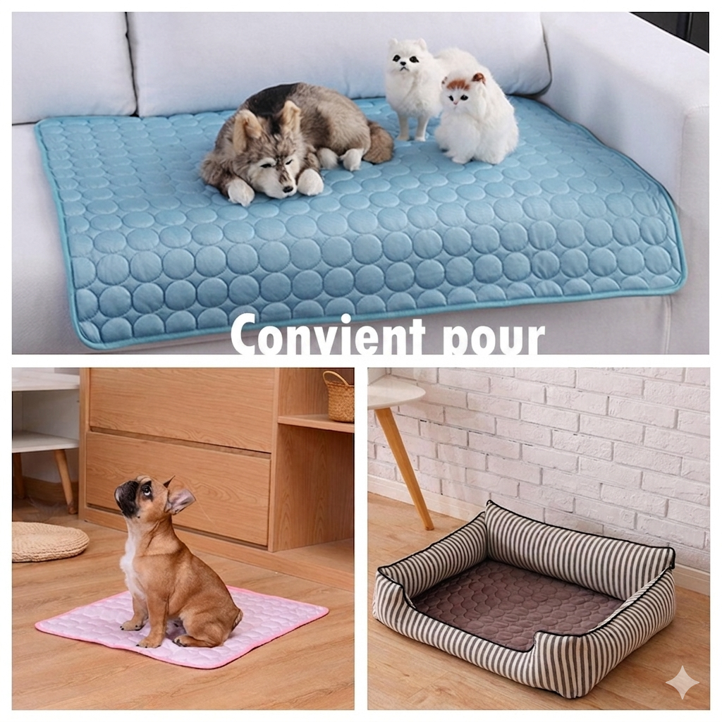 Tapis Rafraîchissant Premium pour Chien & Chat